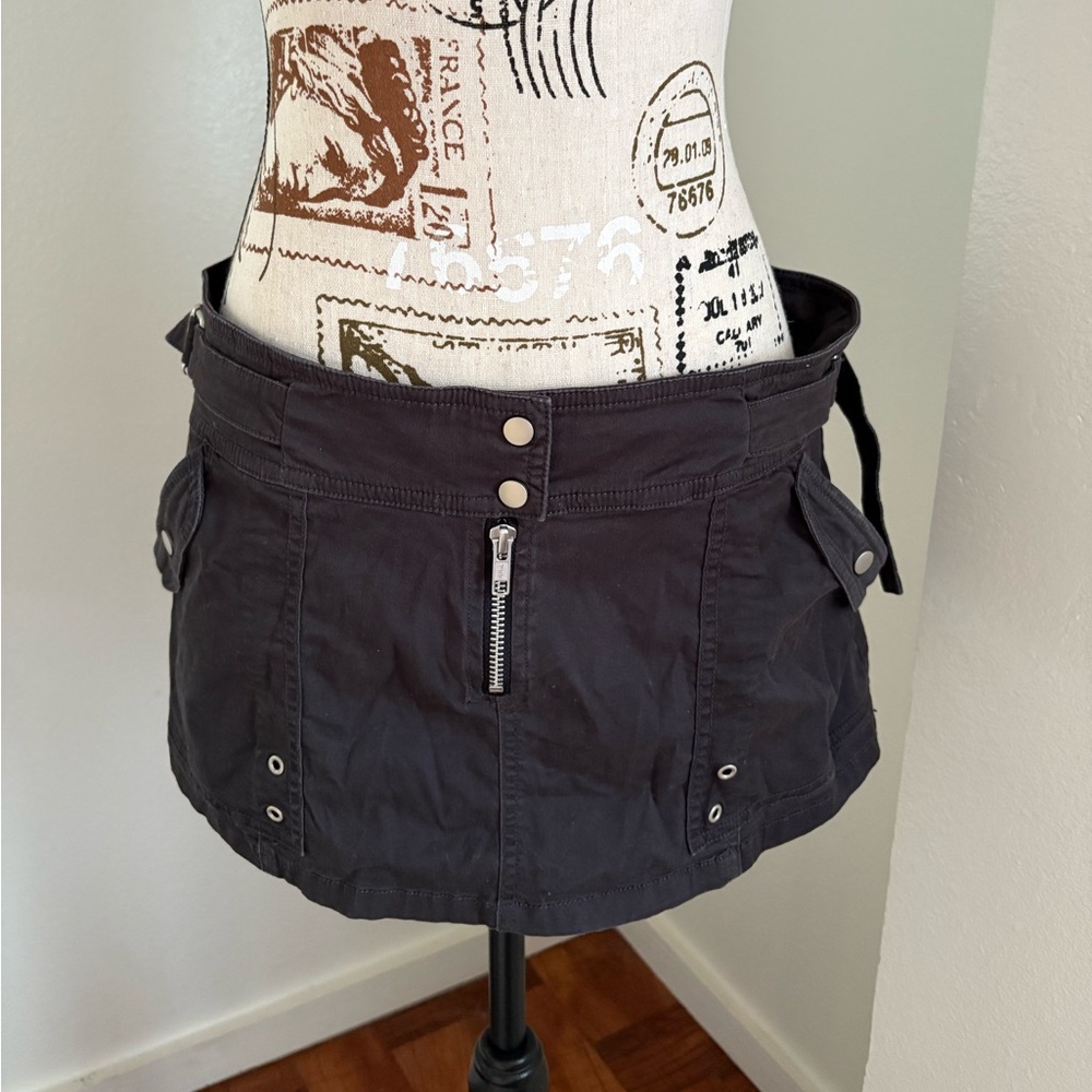 I.am.gia mini skirt with ajustable straps